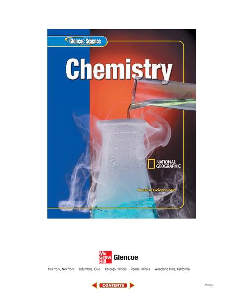 Glencoe Science_ Chemistry_Glencoe McGraw-Hill.pdf下载分享
