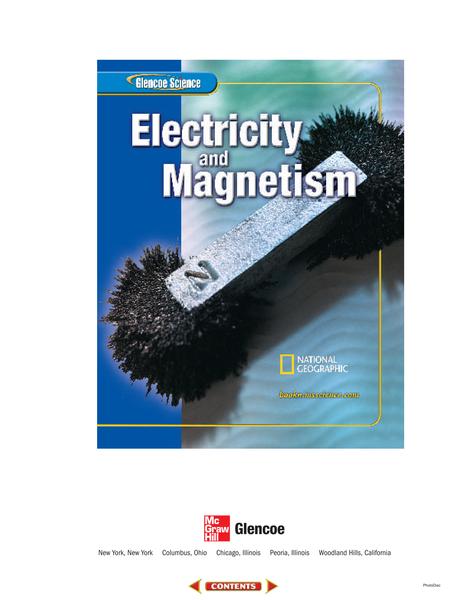 Glencoe Science_ Electricy and Magnetism_Glencoe McGraw-Hill.pdf下载分享