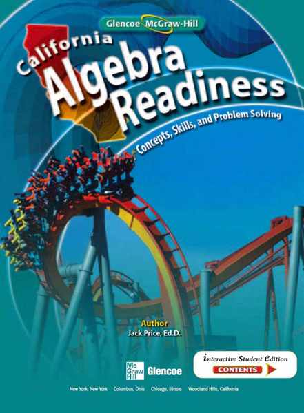 Glencoe Mathematics_ California Algebra Readiness_ Concepts, Skills, and Problem Solving_Glencoe McGraw-Hill.pdf下载分享