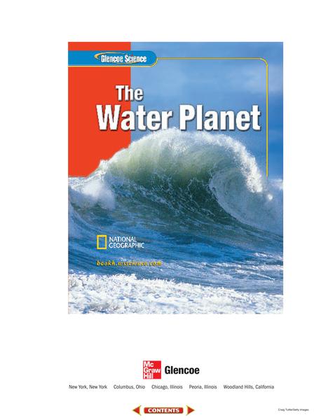 Glencoe Science_ The Water Planet_Glencoe McGraw-Hill.pdf下载分享