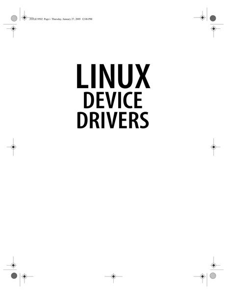 Linux Device Drivers.3rd.Edition.pdf下载分享