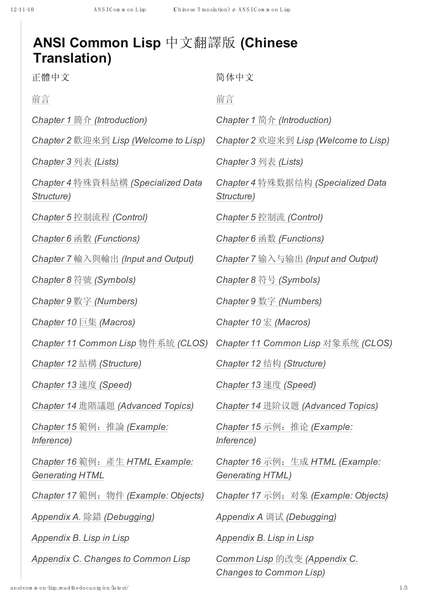 ANSI Common Lisp 中文翻译版.pdf下载分享