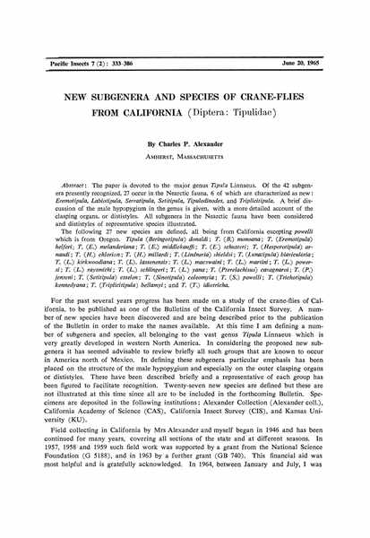 NEWSUBGENERAANDSPECIESOFCRANE-FLIESFROMCALIFORNIA(Diptera_Tipulidae).pdf下载分享