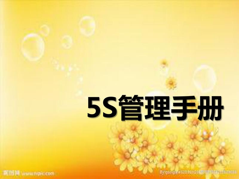 5s管理手册.pdf下载分享